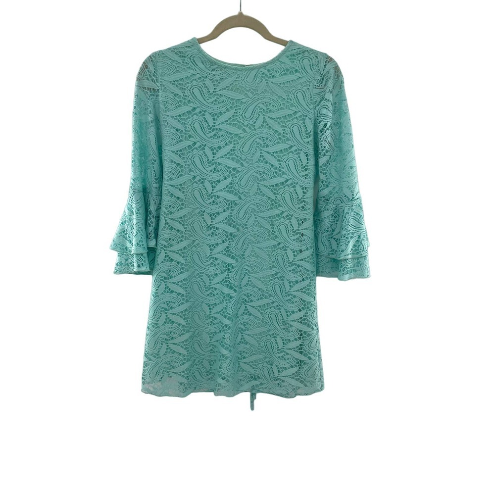 Amy Byer Green lace Girls 16